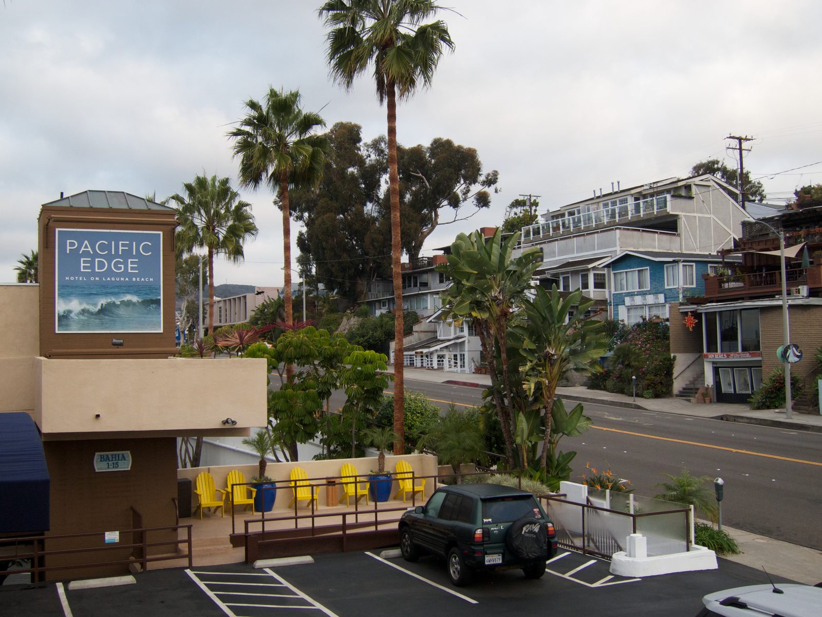 The Pacific Edge Hotel on Coast Highway in Laguna Beach, whose Driftwood Kitchen and The Deck closed in September.
