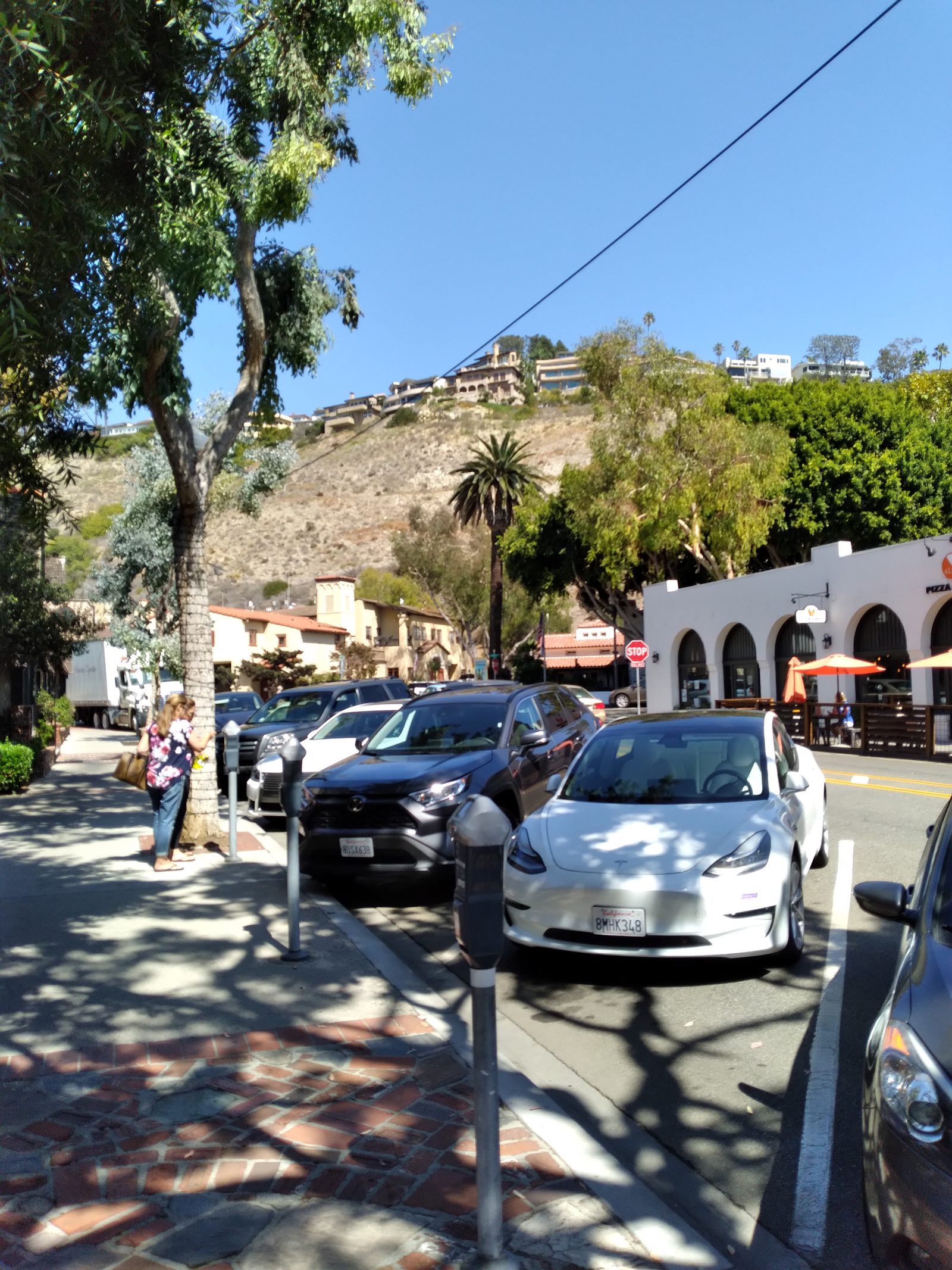 Forest Avenue in downtown Laguna Beach, the village main street steps from City Hall.