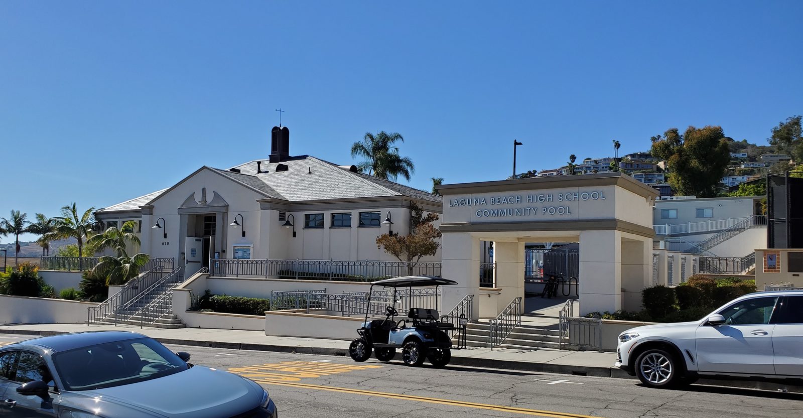 The Laguna Beach High School community pool, part of the Laguna Beach Unified School District whose board ratified the CSEA agreement.