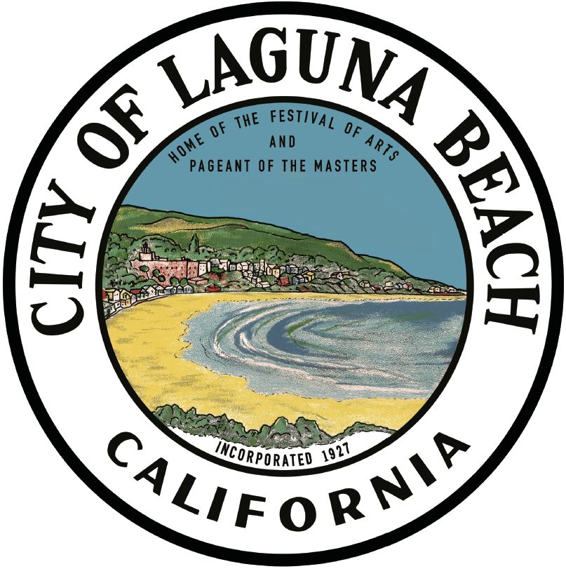 The seal of the City of Laguna Beach. Voters who miss the Oct. 19 deadline can still register conditionally in person through Election Day.